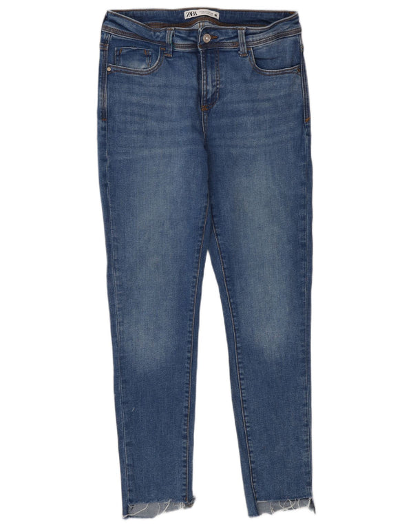 Женские джинсы скинни Zara EU 40 Medium W30 L28 Синие