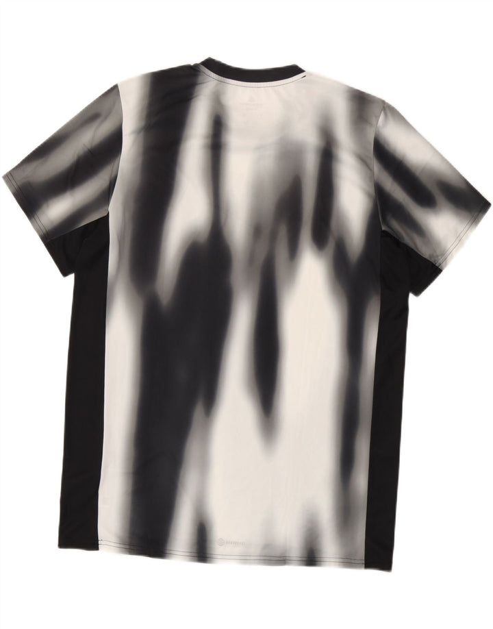 Мужская футболка Adidas Top Large Black Tie Dye из полиэстера