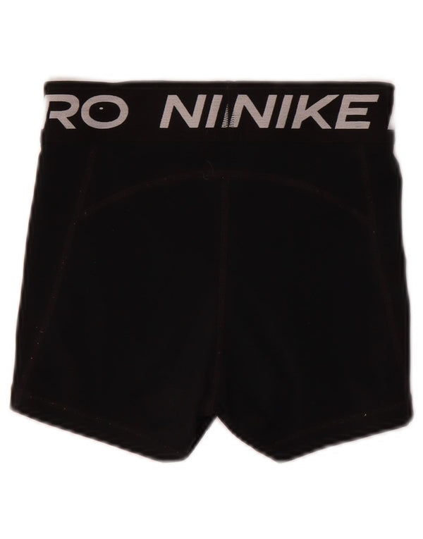 Женские спортивные шорты с графическим рисунком Nike Dri Fit UK 6 XS, черные