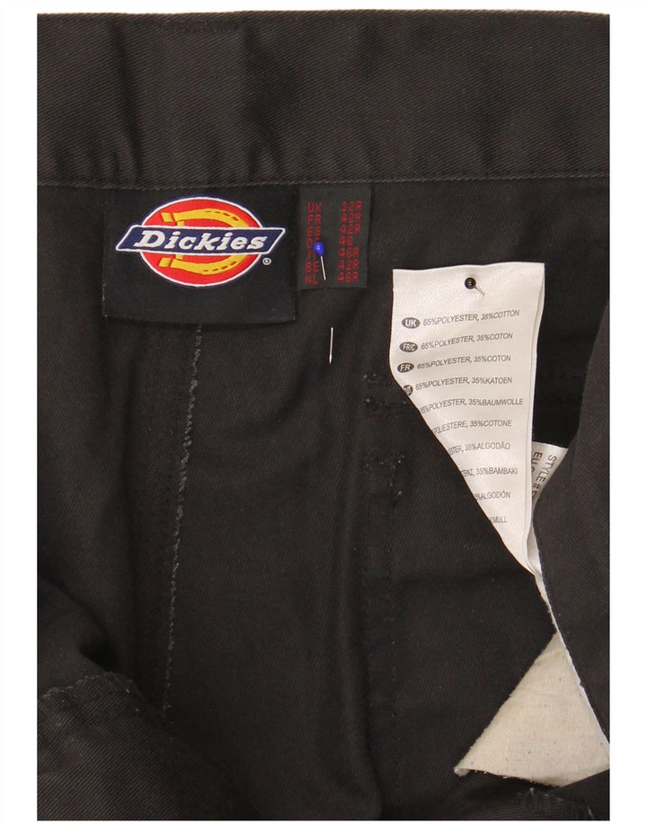 Мужские прямые брюки-карго Dickies W32 L31, черный полиэстер