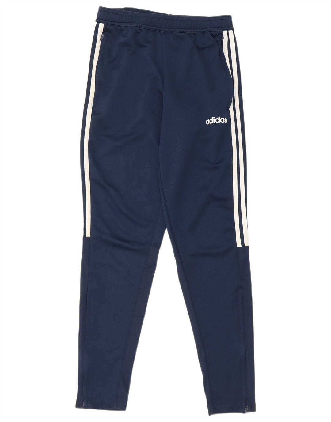 Мужские спортивные брюки Adidas Climalite, маленькие темно-синие, полиэстер