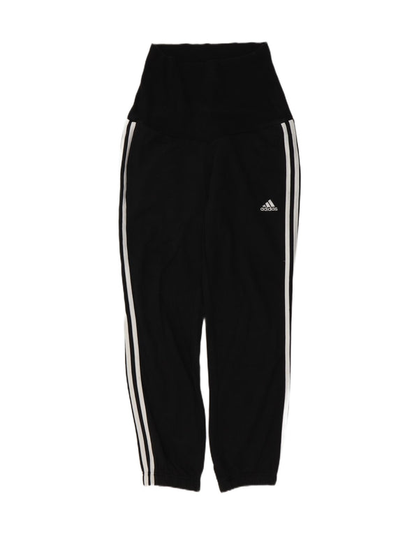 Женский спортивный костюм для беременных Adidas Брюки Джоггеры Великобритания 4/6 XS Черный хлопок