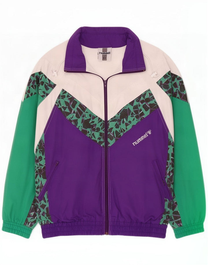 Hummel Мужская спортивная куртка UK 40 Medium Multicolored Colourblock