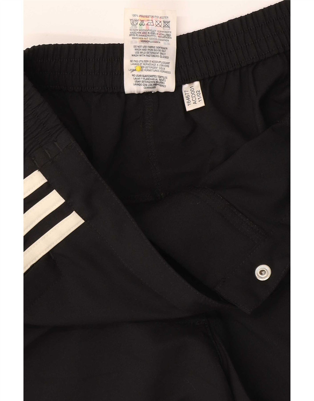 Женские повседневные шорты Adidas Climalite UK 12 Medium W28, черный полиэстер