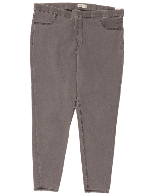 Женские джинсы джеггинсы Marks & Spencer UK 20 2XL W38 L26 Серые хлопковые
