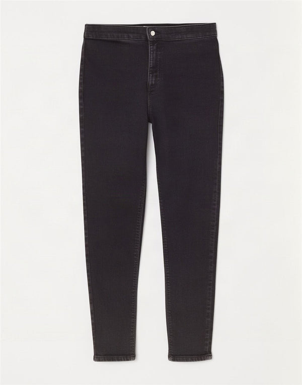 Женские джинсы скинни Topshop Joni W30 L28, черный хлопок