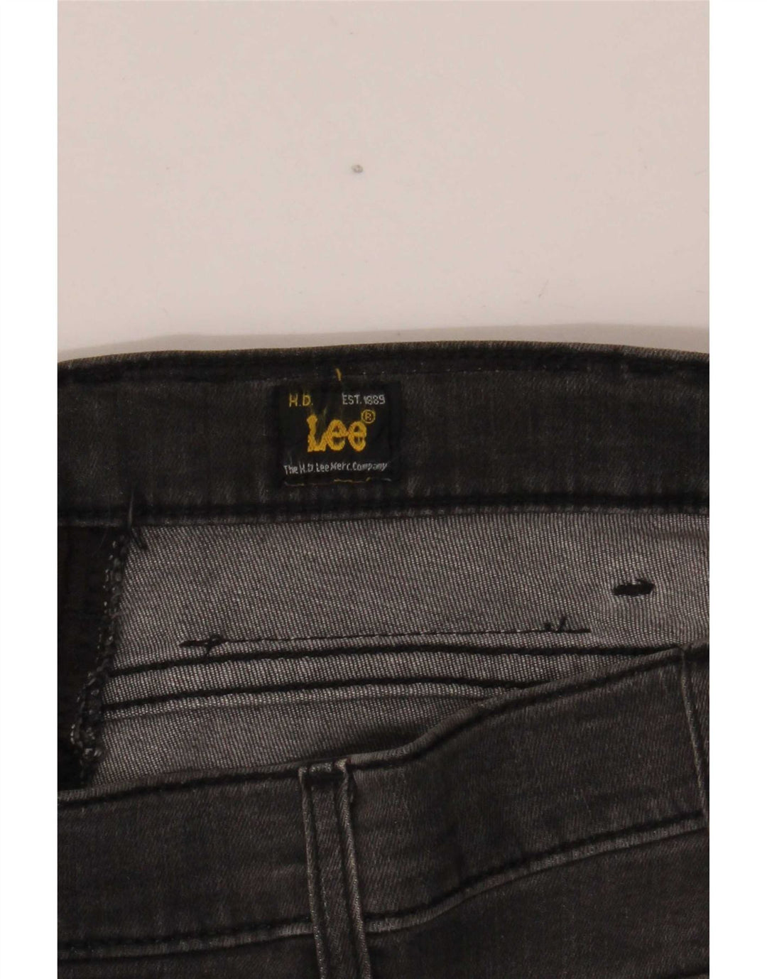 Джинсы Lee мужские прямые W32 L30 черные