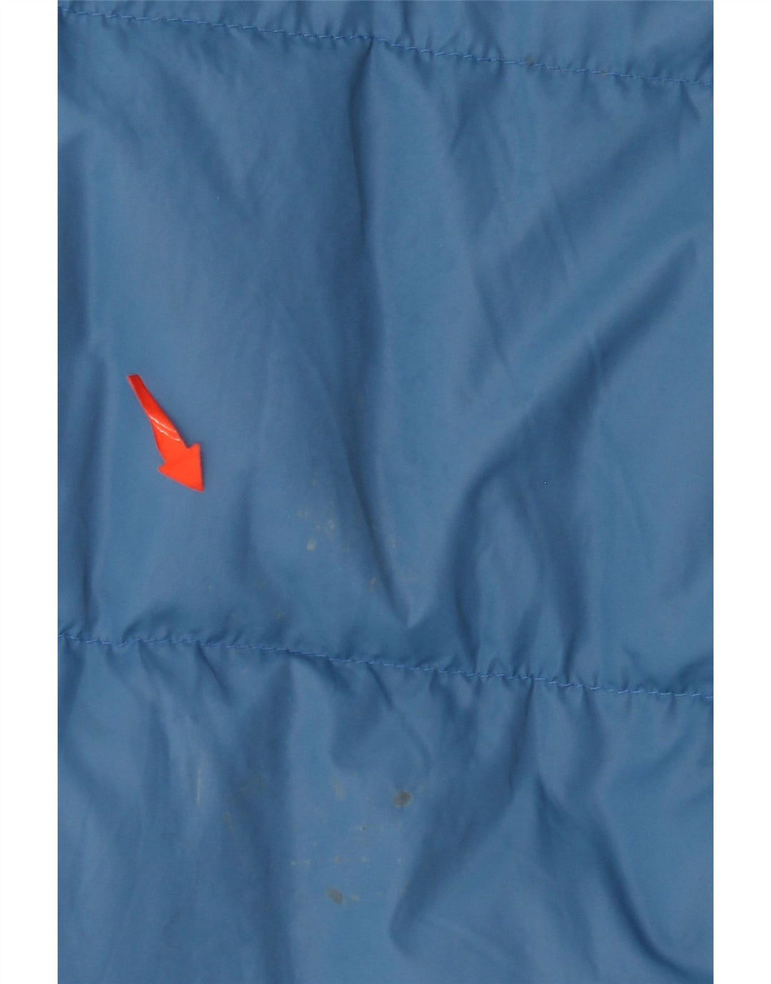 Мужская двусторонняя стеганая куртка свободного покроя VINTAGE UK 38, средний красный цвет