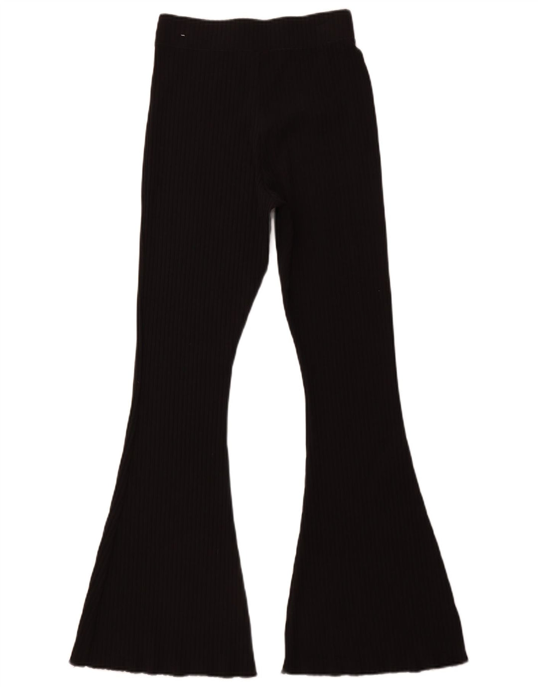 Женские спортивные брюки-клеш NIKE UK 8, маленькие черные хлопковые