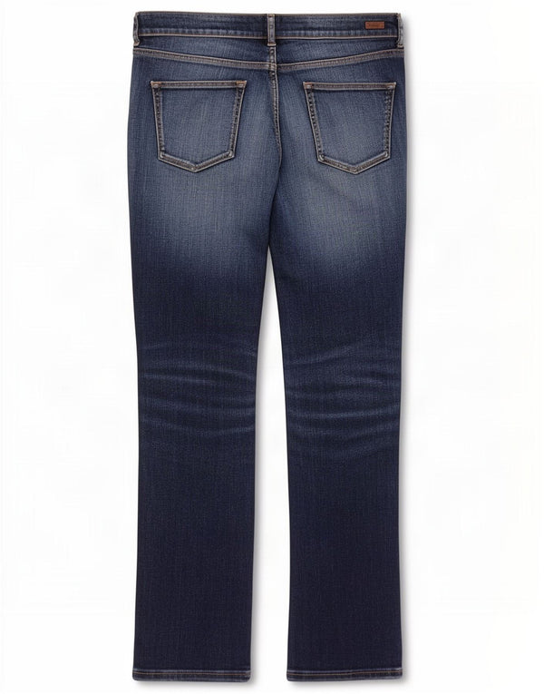 Massimo Dutti Женские прямые джинсы EU 42 Большие W32 L30 Темно-синие