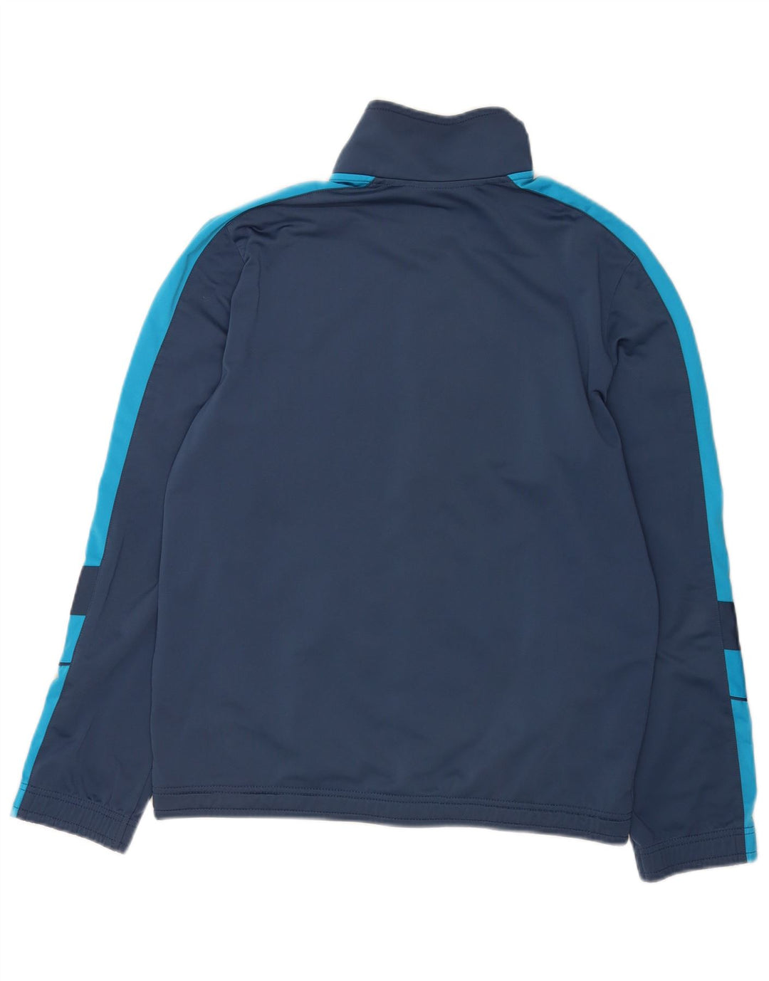 Мужская спортивная куртка Puma, маленькая, темно-синяя, с цветными блоками