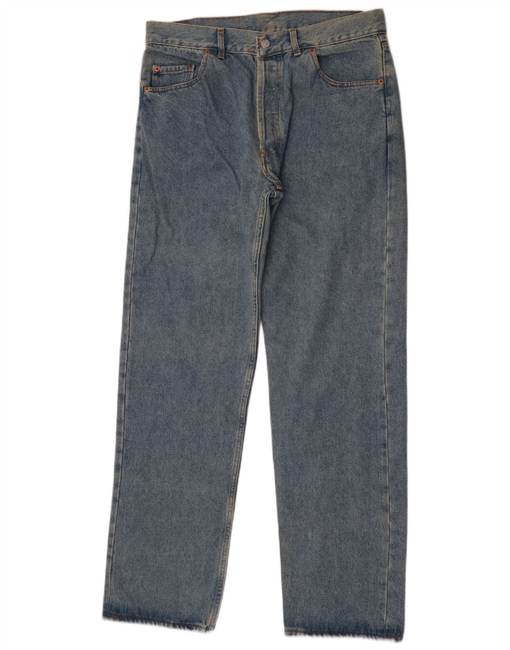 Мужские прямые джинсы Levi's 501 W33 L33 синие