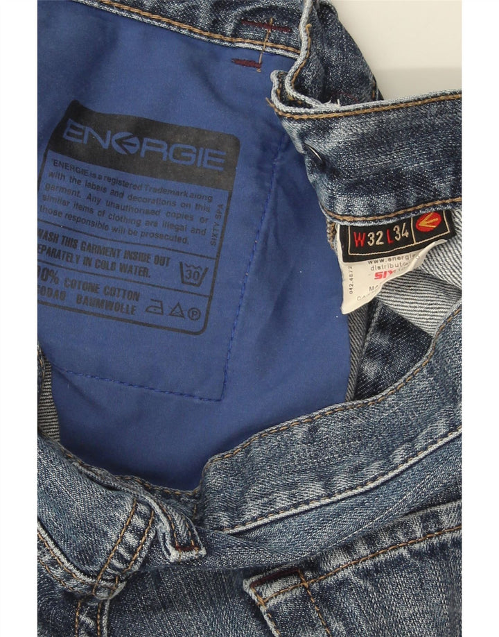 Мужские узкие джинсы Energie W32 L34 синие, хлопок