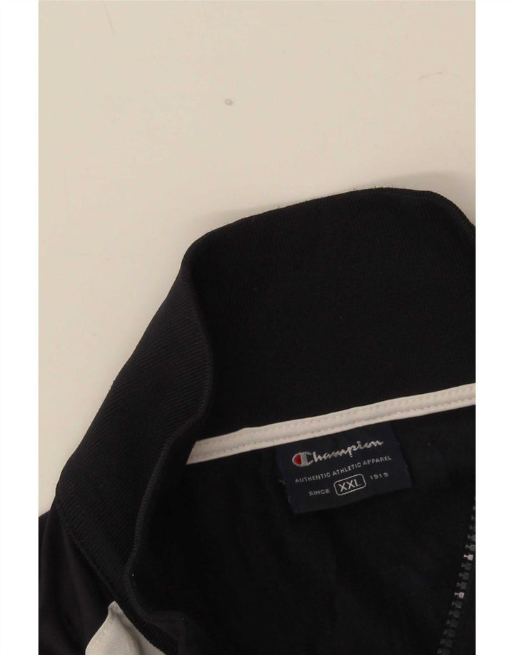 Мужской спортивный костюм Champion Top Jacket 2XL Темно-синий с цветными блоками
