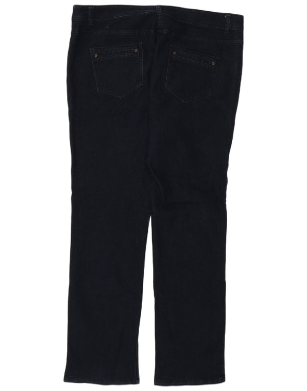 Женские прямые джинсы M&Co UK 18 XL W38 L30 Темно-синие, хлопок