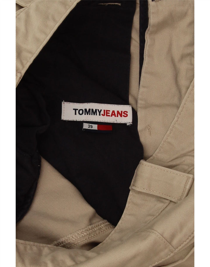 Мужские шорты чинос Tommy Hilfiger W29, маленькие, бежевые, хлопок