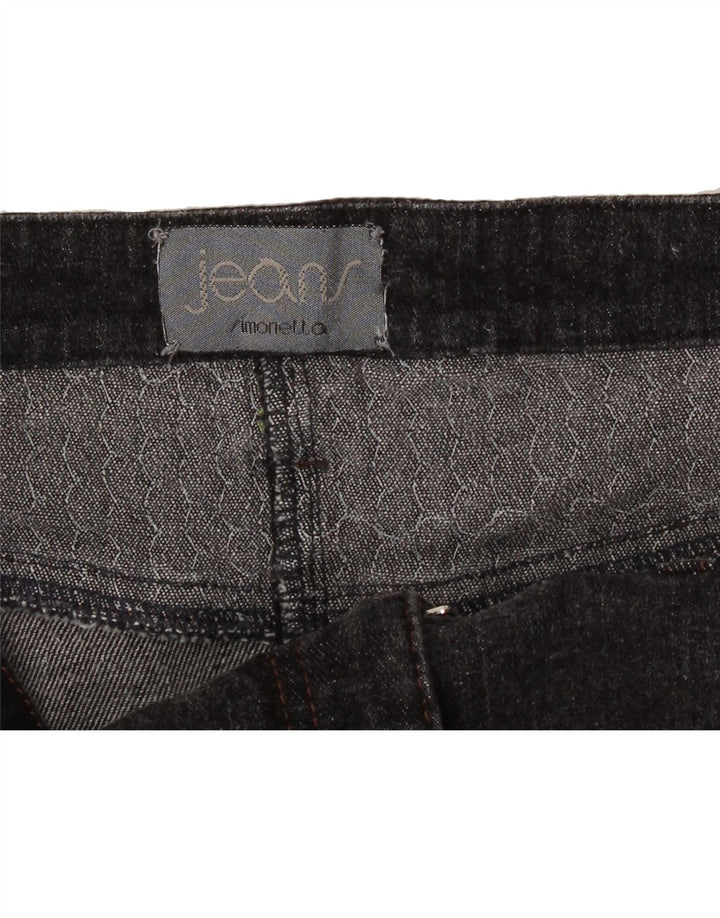 VINTAGE Womens Denim Skirt W28 Medium Grey Vintage Vintage and Second-Hand Vintage from Messina Hembry 