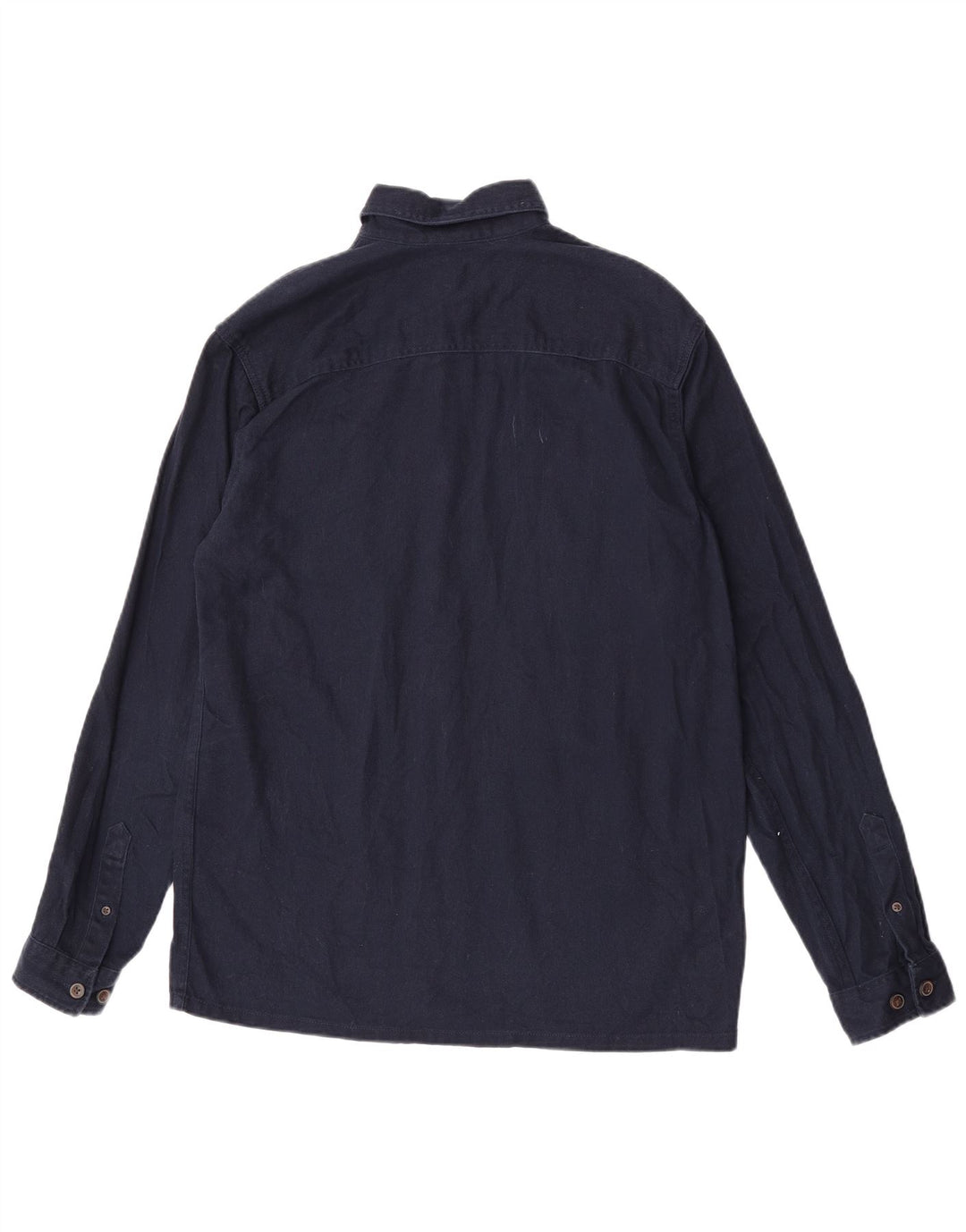 Мужская джинсовая рубашка Jack & Jones, маленькая, темно-синяя, хлопок