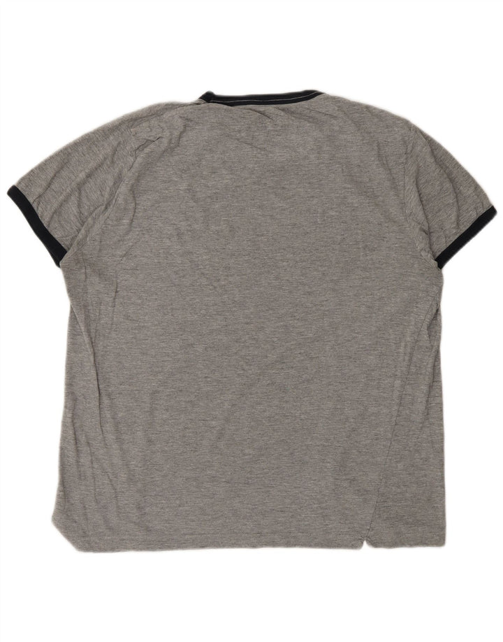 Мужская футболка French Connection Top XL, серый хлопок