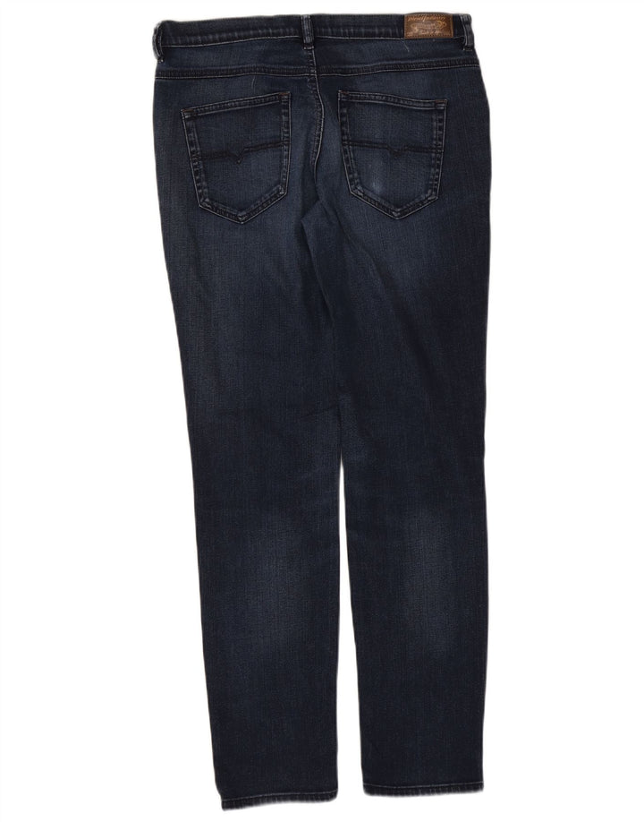 Женские узкие прямые джинсы Diesel Belthy Regular W29 L30, темно-синий, хлопок