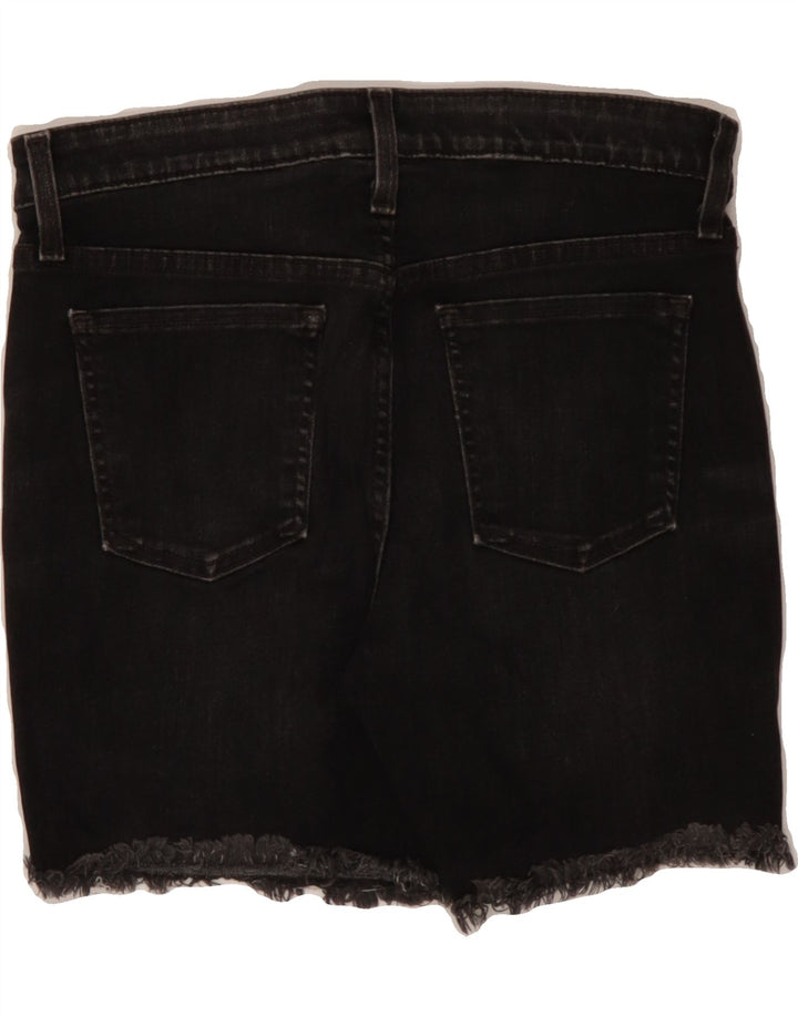 MOSSIMO Womens Boyfriend Denim Shorts US 4 Small W30  Black Cotton Vintage Mossimo and Second-Hand Mossimo from Messina Hembry 