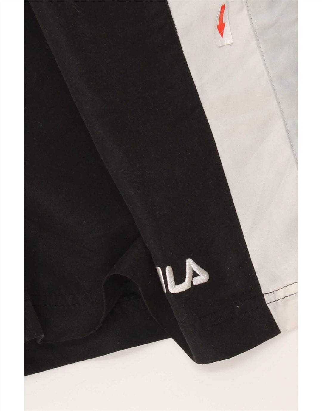 Мужские спортивные шорты Fila XL, черные с цветными блоками