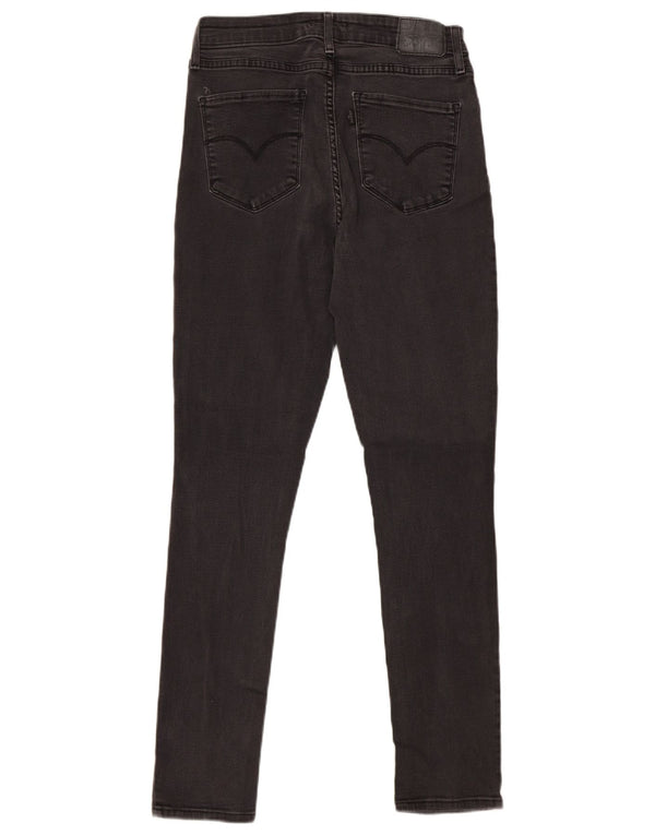 Женские джинсы скинни LEVI'S 721 с высокой посадкой W30 L29 Черные