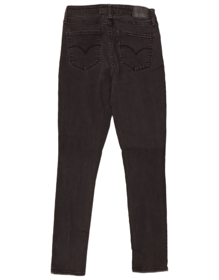 Женские джинсы скинни LEVI'S 721 с высокой посадкой W30 L29 Черные