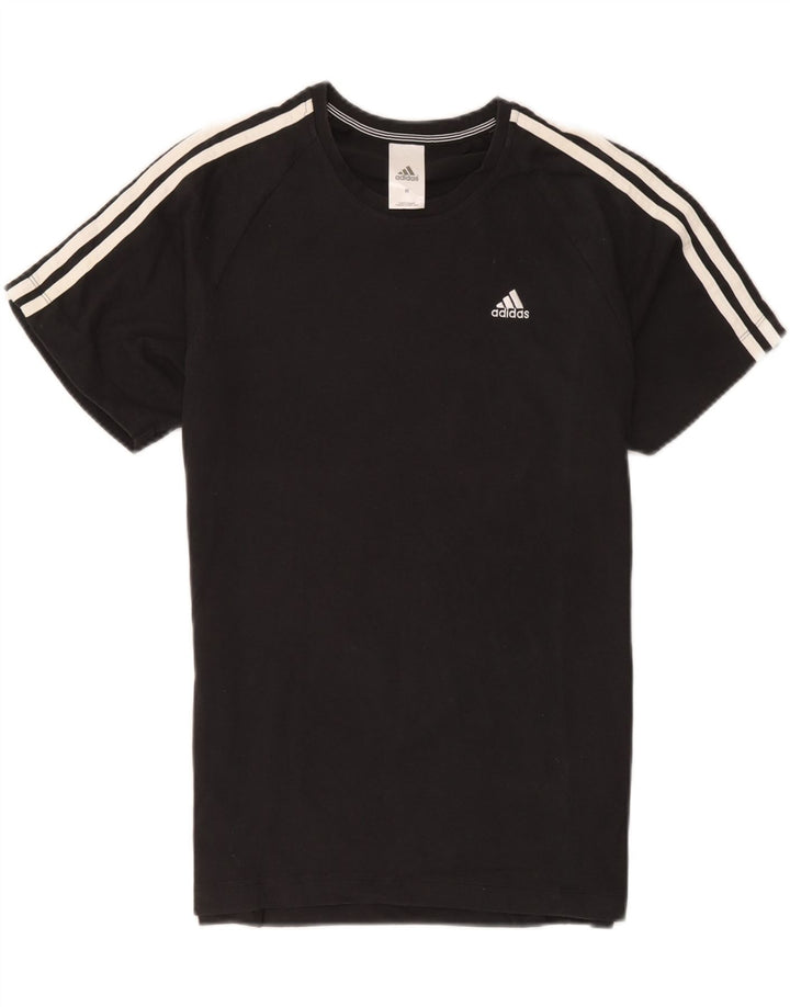 Мужская футболка Adidas Climalite Top Medium Black Cotton