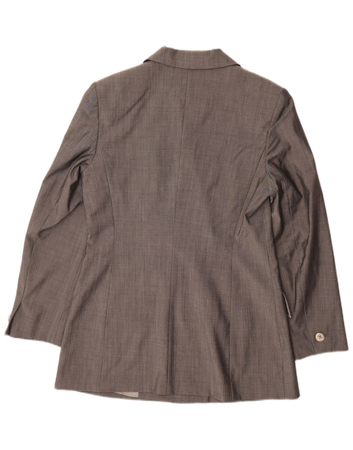 Женский двубортный пиджак Laurel EU 38, средний серый цвет, новая шерсть