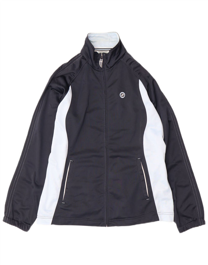 LOTTO Женский спортивный костюм UK 18 XL, темно-синий, полиэстер с цветными блоками