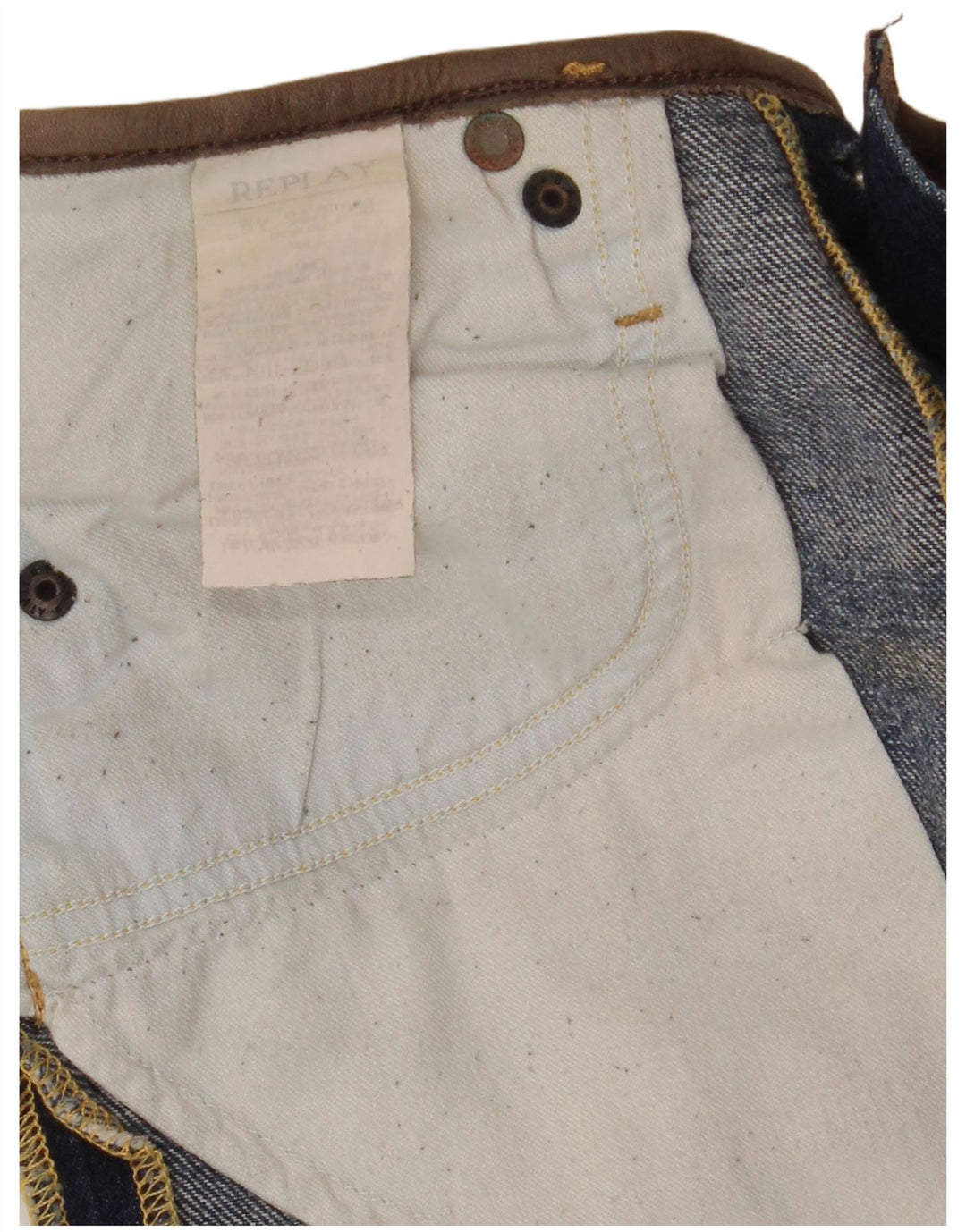 Женская джинсовая юбка Replay W29, средний синий