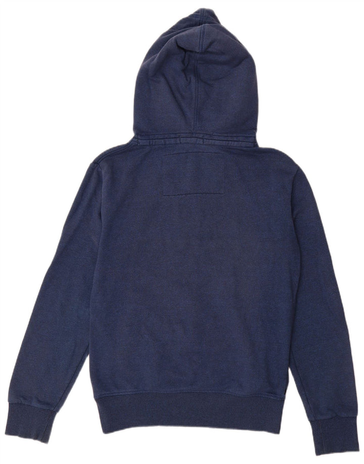 Мужской джемпер с капюшоном Superdry, маленький, темно-синий, хлопок