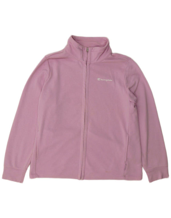 Женский спортивный костюм Champion, верхняя куртка UK 18 XL, розовый хлопок