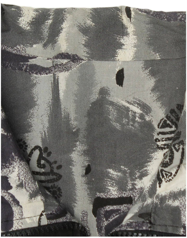 Винтажная мужская ветровка UK 40, большая черная хлопковая куртка