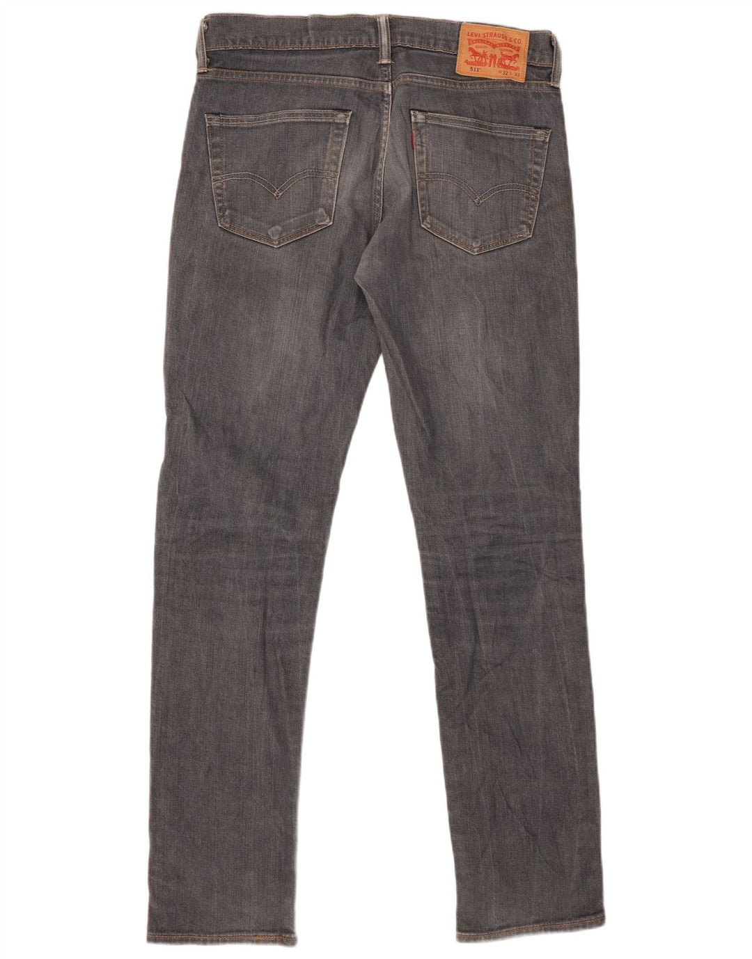 Мужские джинсы LEVI'S 511 Slim W32 L32 Серые хлопковые