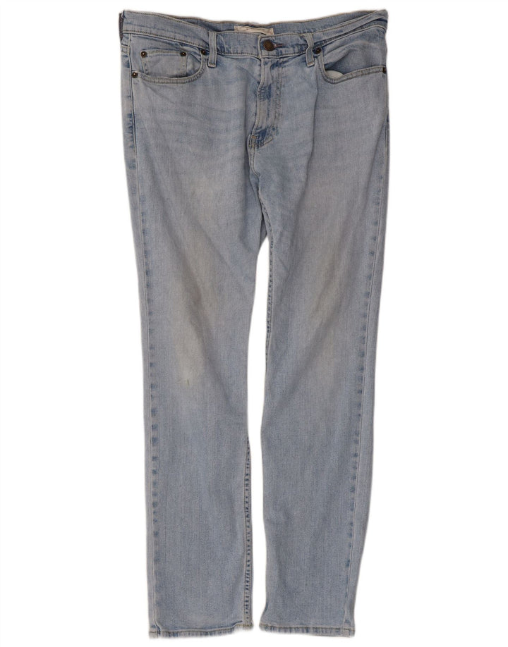 Мужские узкие джинсы Hollister W34 L30, синий хлопок