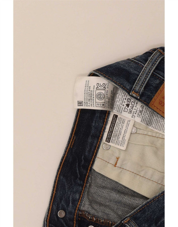 Женские джинсовые шорты Levi's W29, хлопковый средний синий цвет