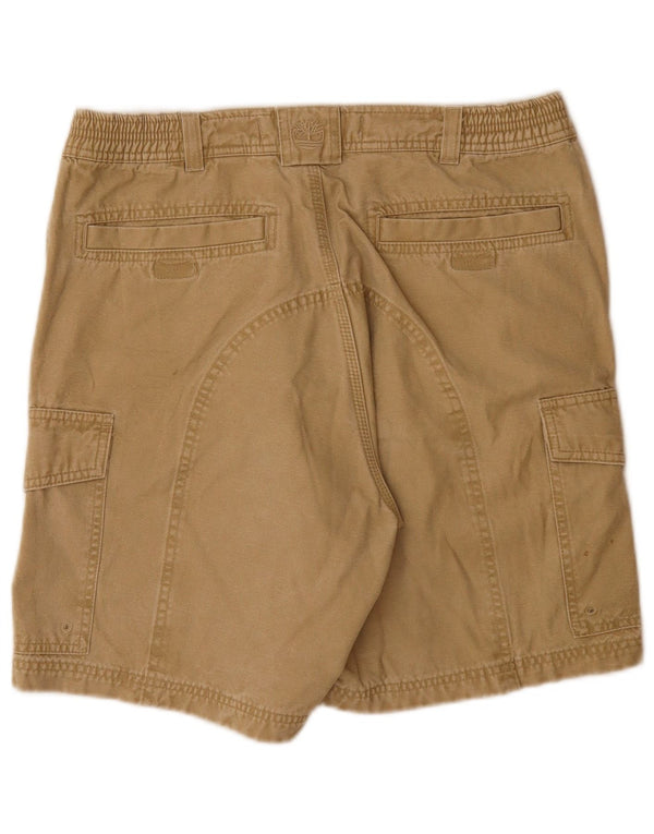 TIMBERLAND Мужские шорты карго W33 Средний Бежевый Хлопок