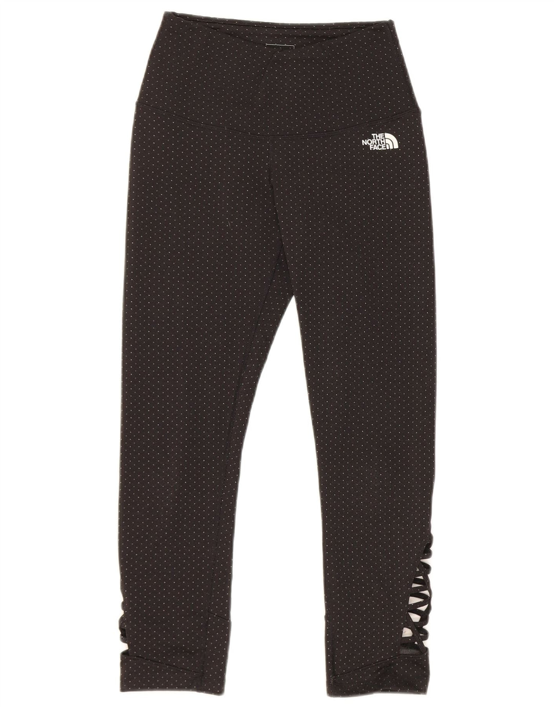 Женские укороченные леггинсы The North Face UK 8, маленькие черные пятнистые полиэстера