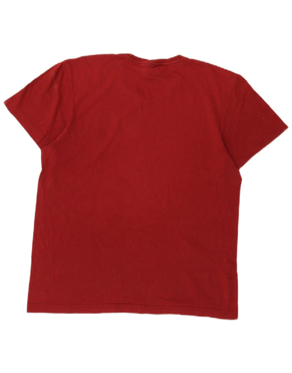 Мужская футболка с рисунком Adidas Top Medium Burgundy
