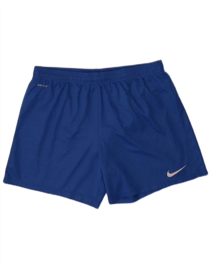 Мужские спортивные шорты NIKE Dri Fit XL, синие, полиэстер