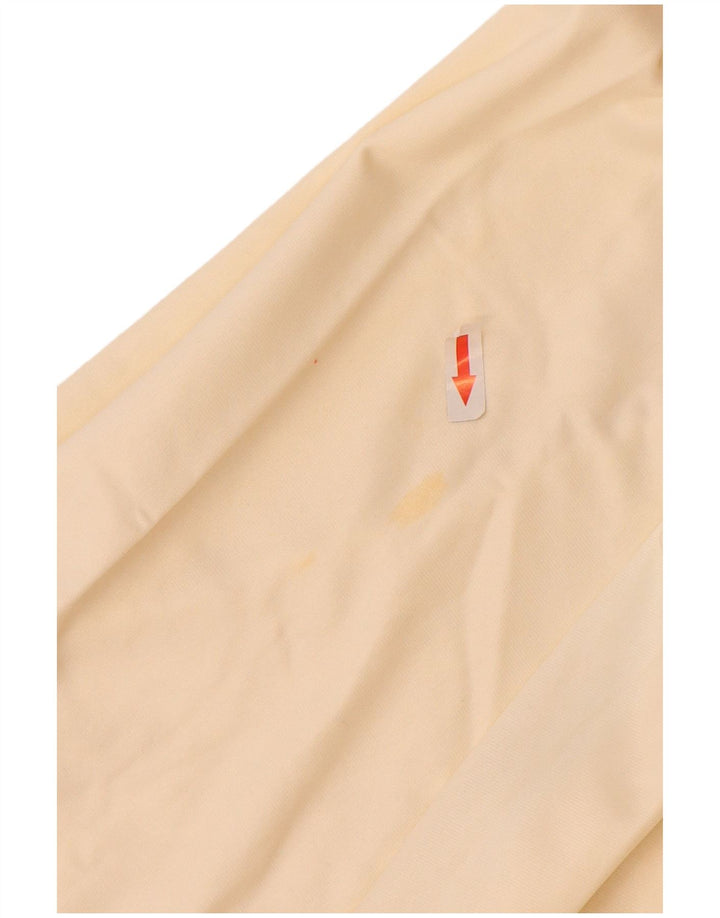 Vertice Мужской спортивный костюм с графическим рисунком, верхняя куртка XL, кремовый полиэстер с геометрическим рисунком