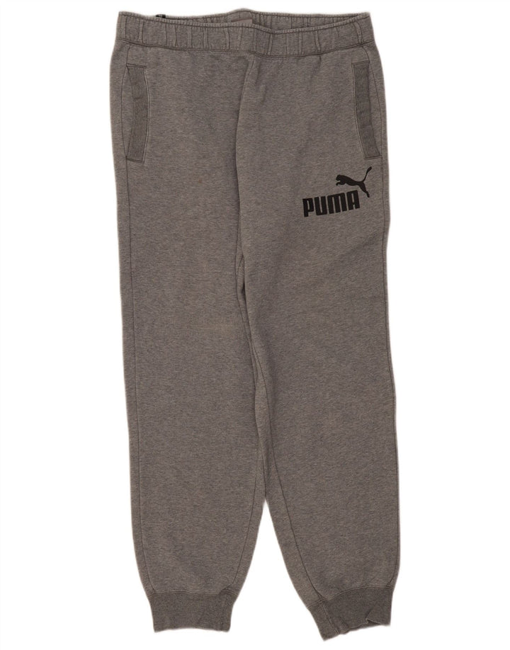 Мужские спортивные брюки с рисунком Puma, джоггеры, XL, серые