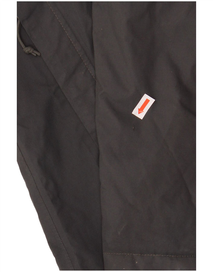 Мужская дождевик с капюшоном The North Face UK 38, полиэстер среднего серого цвета
