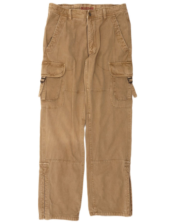 Мужские прямые брюки карго Blustaff IT 52 XL W38 L34 Бежевые, хлопок