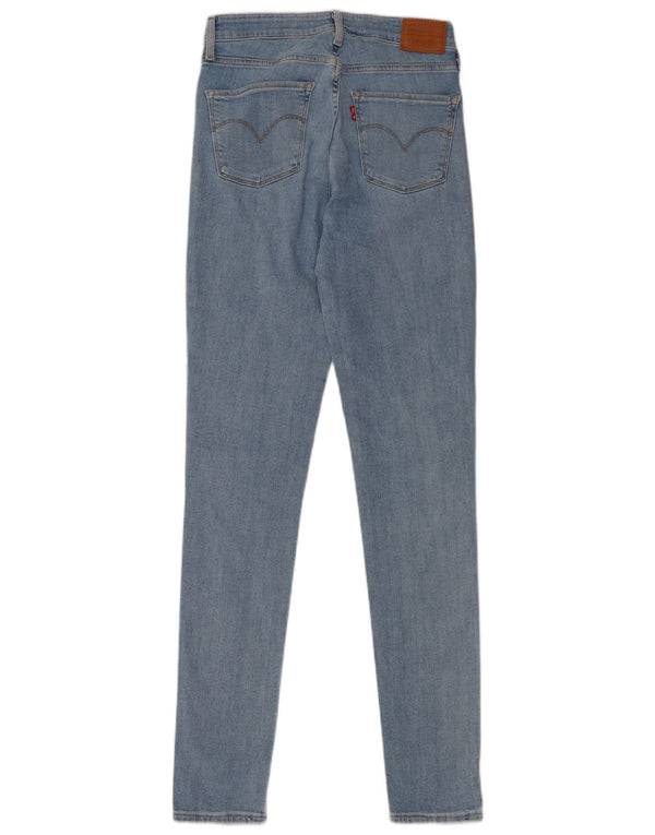 Женские джинсы скинни Levi's 721 с высокой талией W27 L32, синие, хлопок