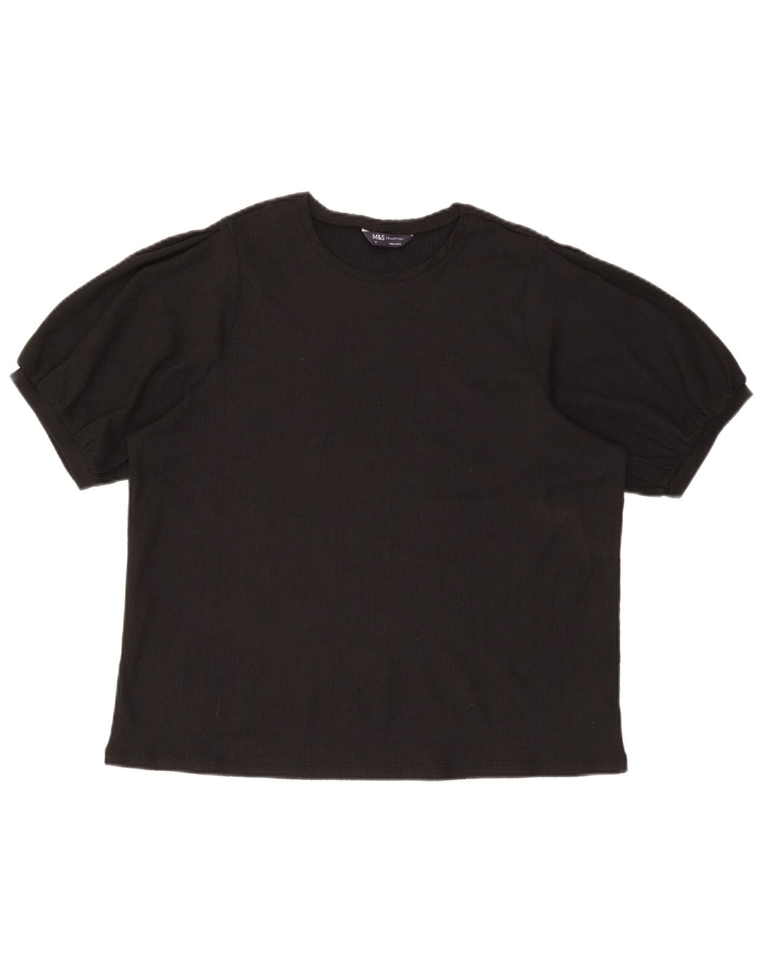 Женская блузка Marks & Spencer Top UK 18 XL, черный полиэстер