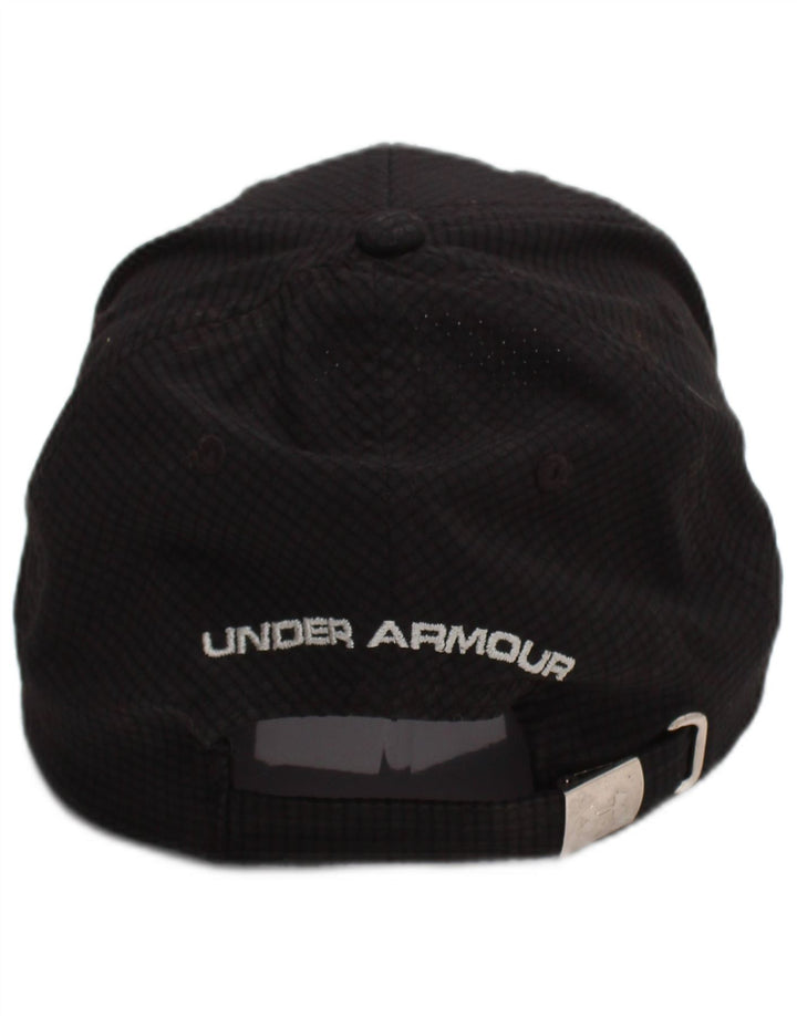 Мужская бейсболка с рисунком Under Armour, средний/большой размер, черный полиэстер
