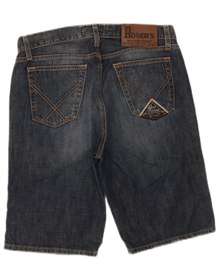 Женские джинсовые шорты Roy Rogers IT 44 Medium W30 Синие, хлопок